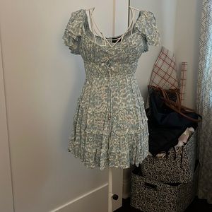 Blue sundress